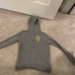 Athleta Girl x Simone Biles Grey sweatshirt